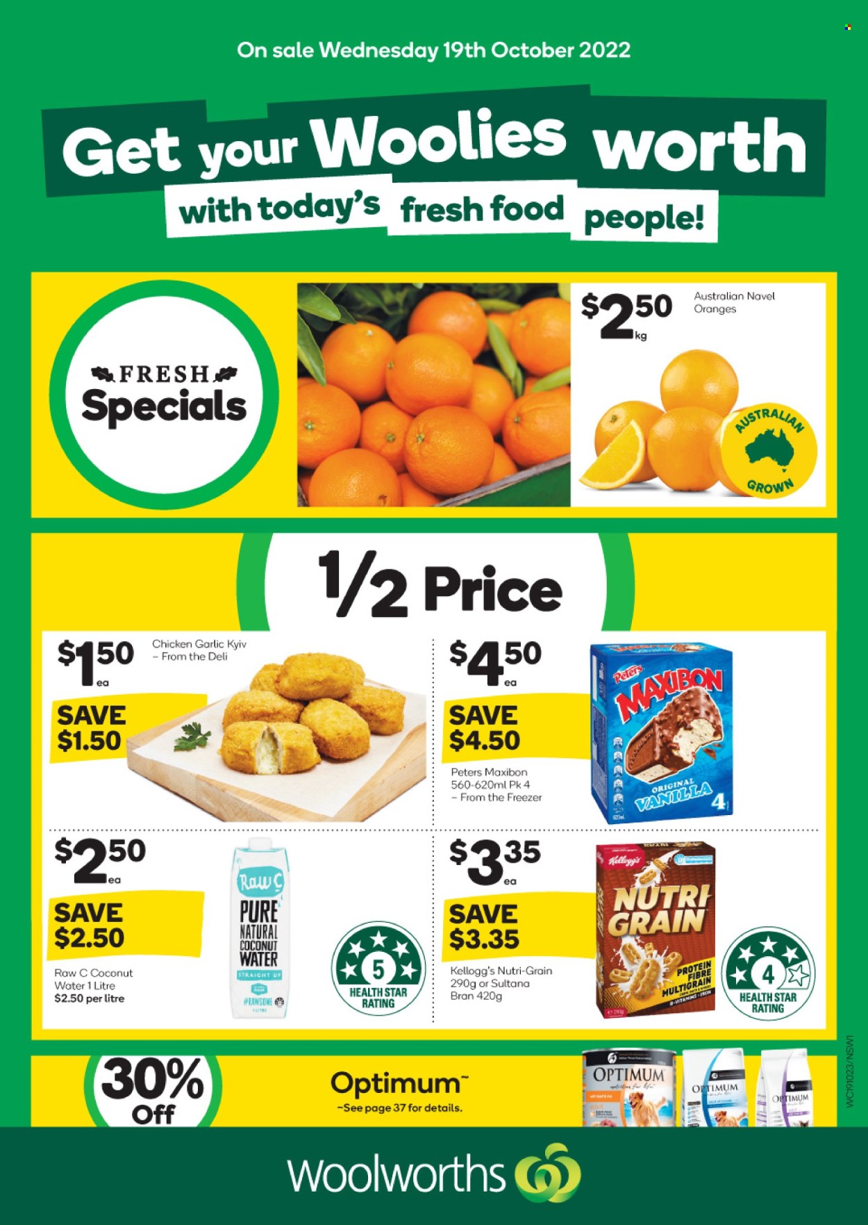 Woolworths catalogue - 19 Oct 2022 - 25 Oct 2022. Page 1