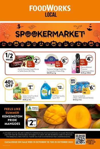 Foodworks Catalogue - 19 Oct 2022 - 25 Oct 2022.