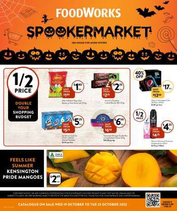 Foodworks Catalogue - 19 Oct 2022 - 25 Oct 2022.