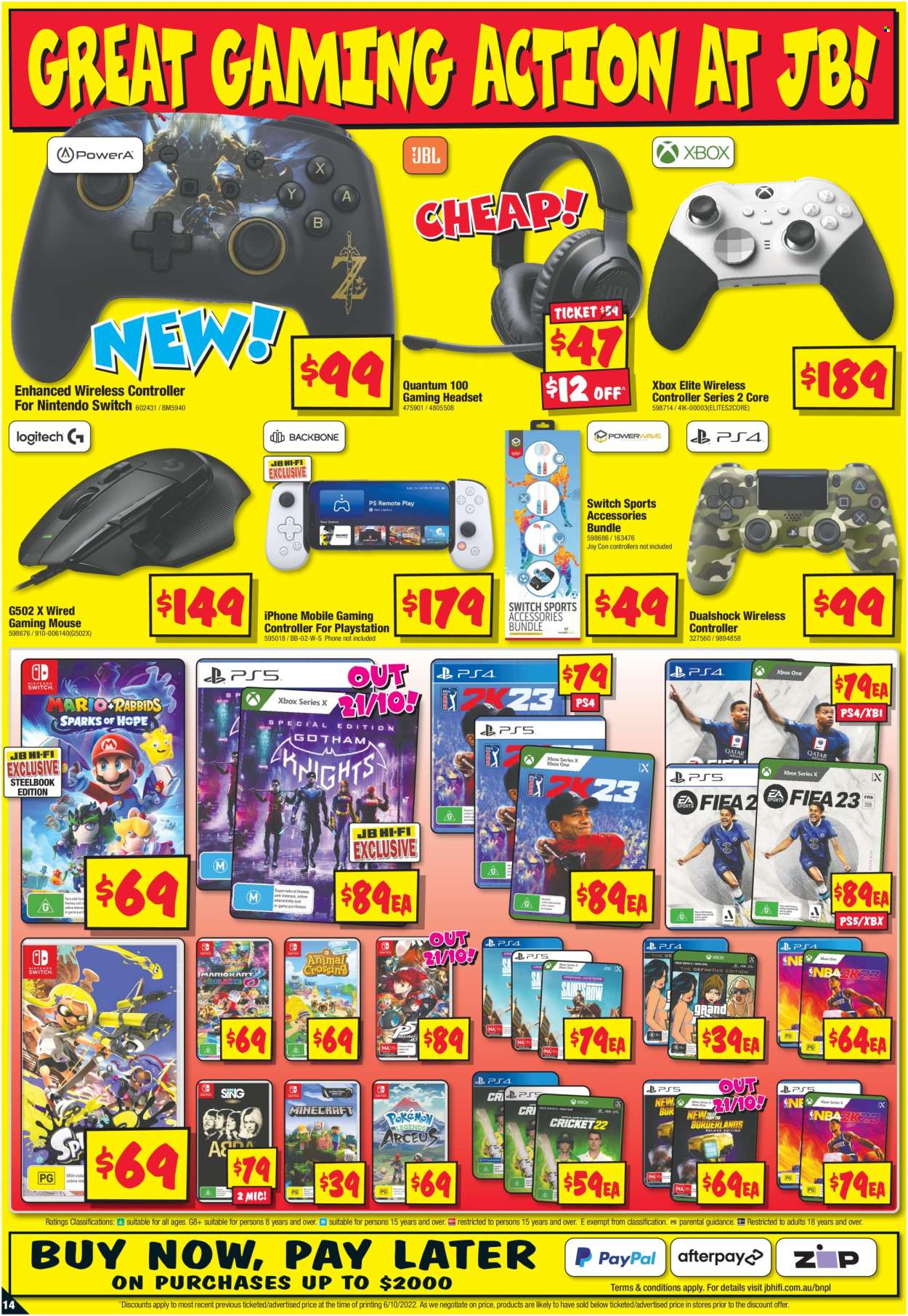 JB Hi-Fi catalogue - 20 Oct 2022 - 26 Oct 2022. Page 14