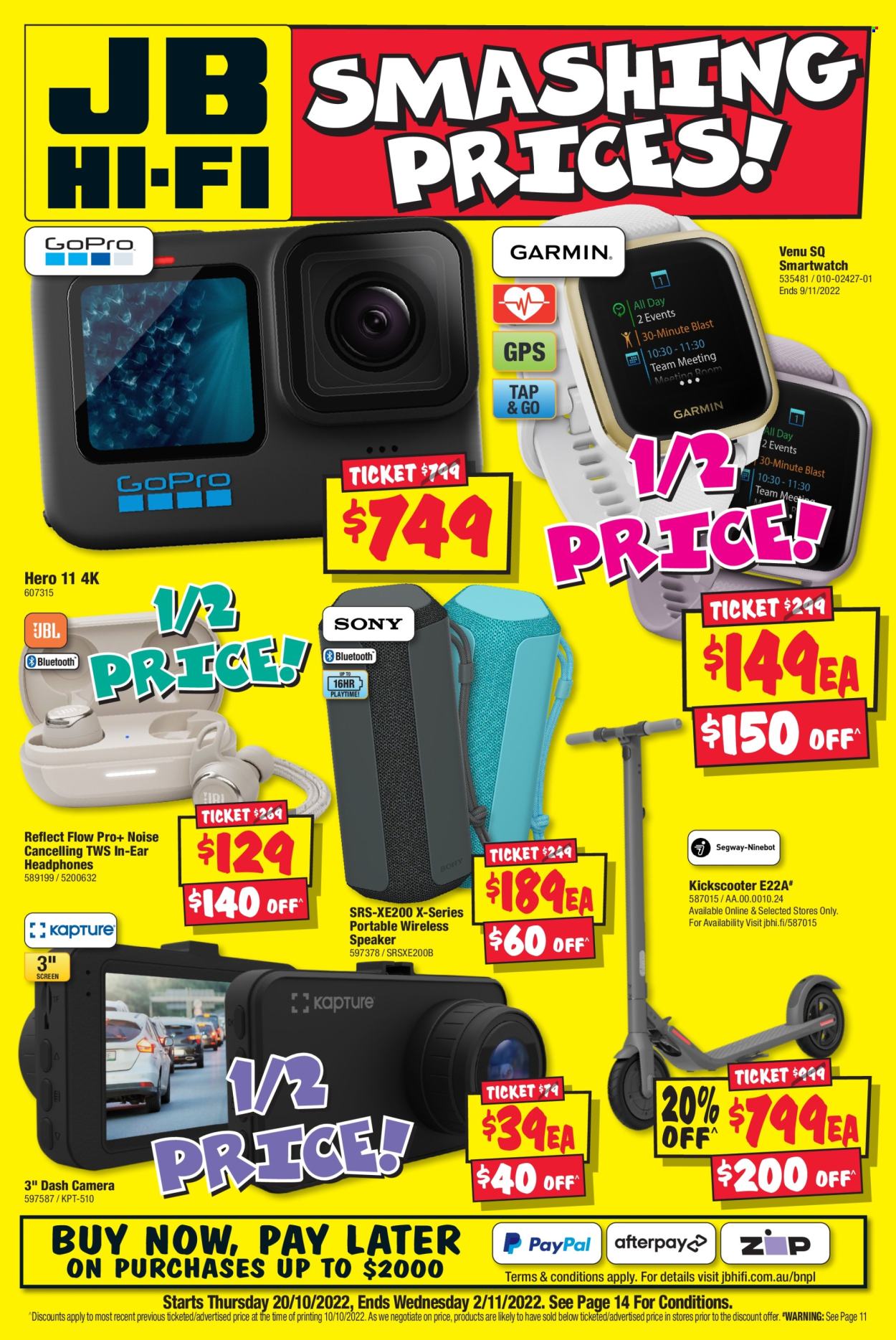JB Hi-Fi catalogue - 20 Oct 2022 - 2 Nov 2022. Page 1