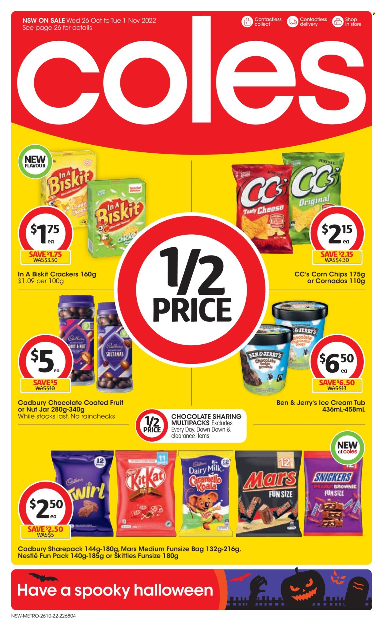 Coles catalogue - 26 Oct 2022 - 1 Nov 2022. Page 1