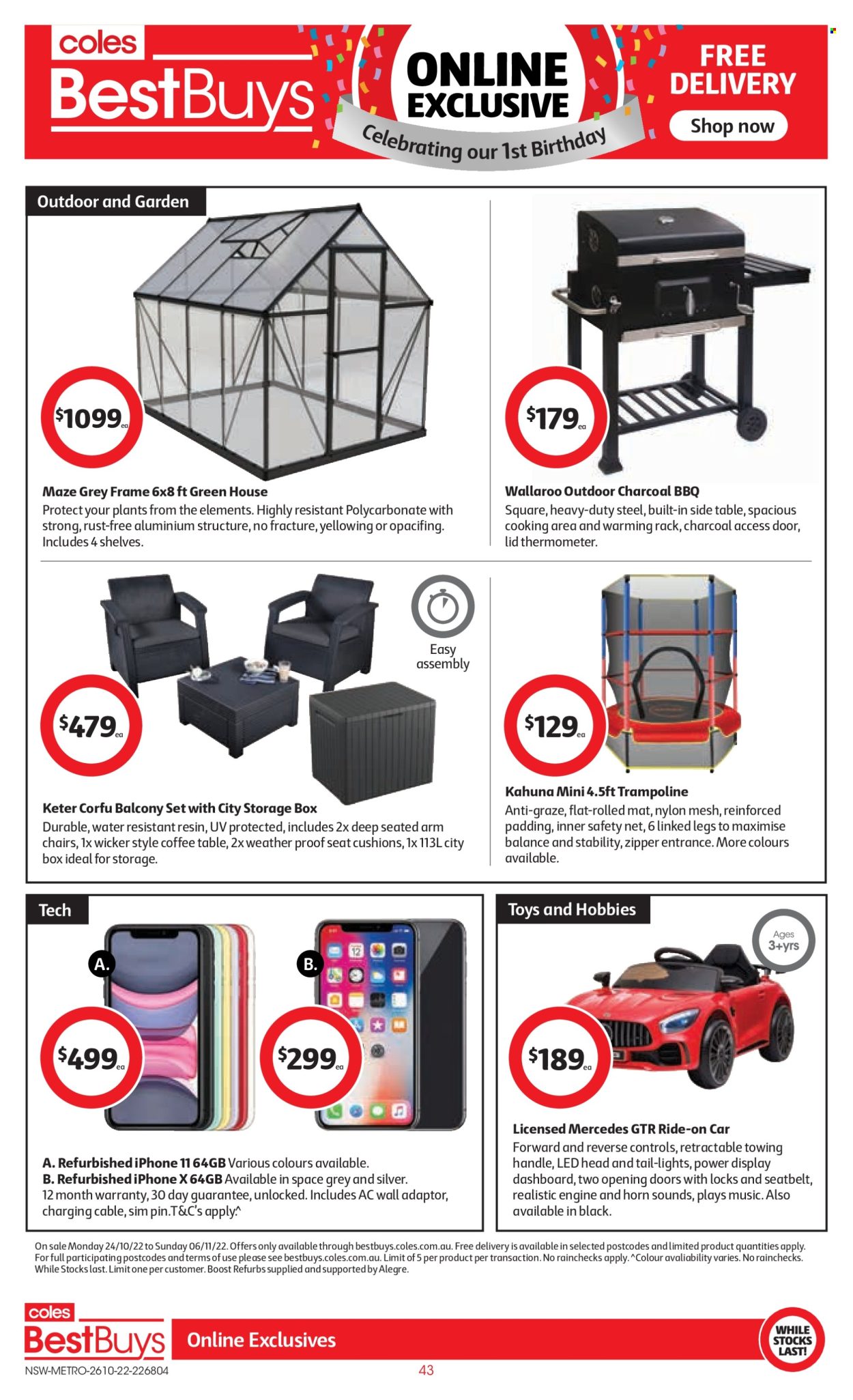 Coles catalogue - 26 Oct 2022 - 1 Nov 2022. Page 43