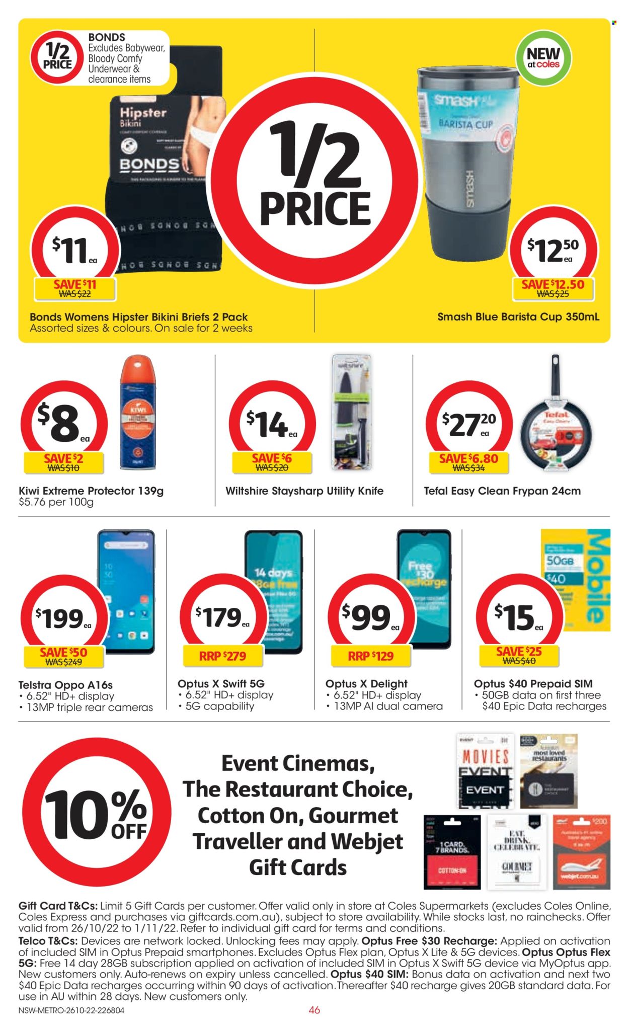 Coles catalogue - 26 Oct 2022 - 1 Nov 2022. Page 46