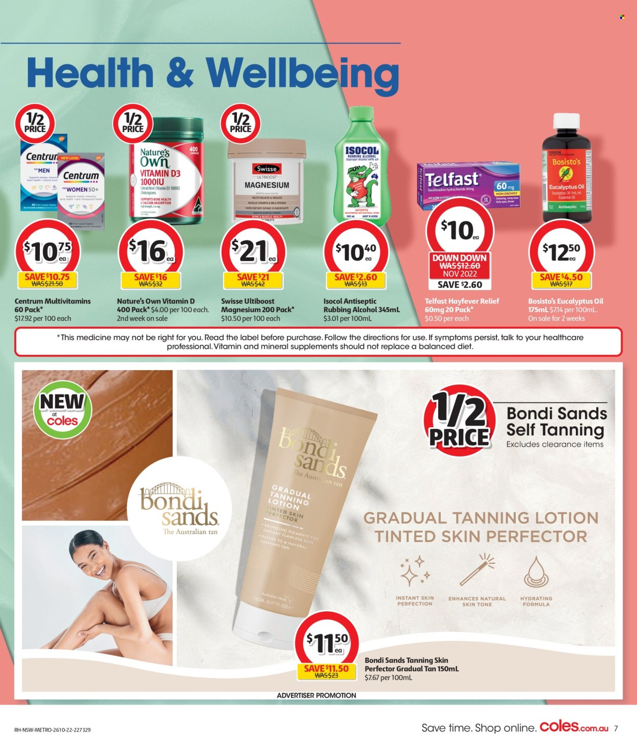 Coles catalogue - 26 Oct 2022 - 1 Nov 2022. Page 7