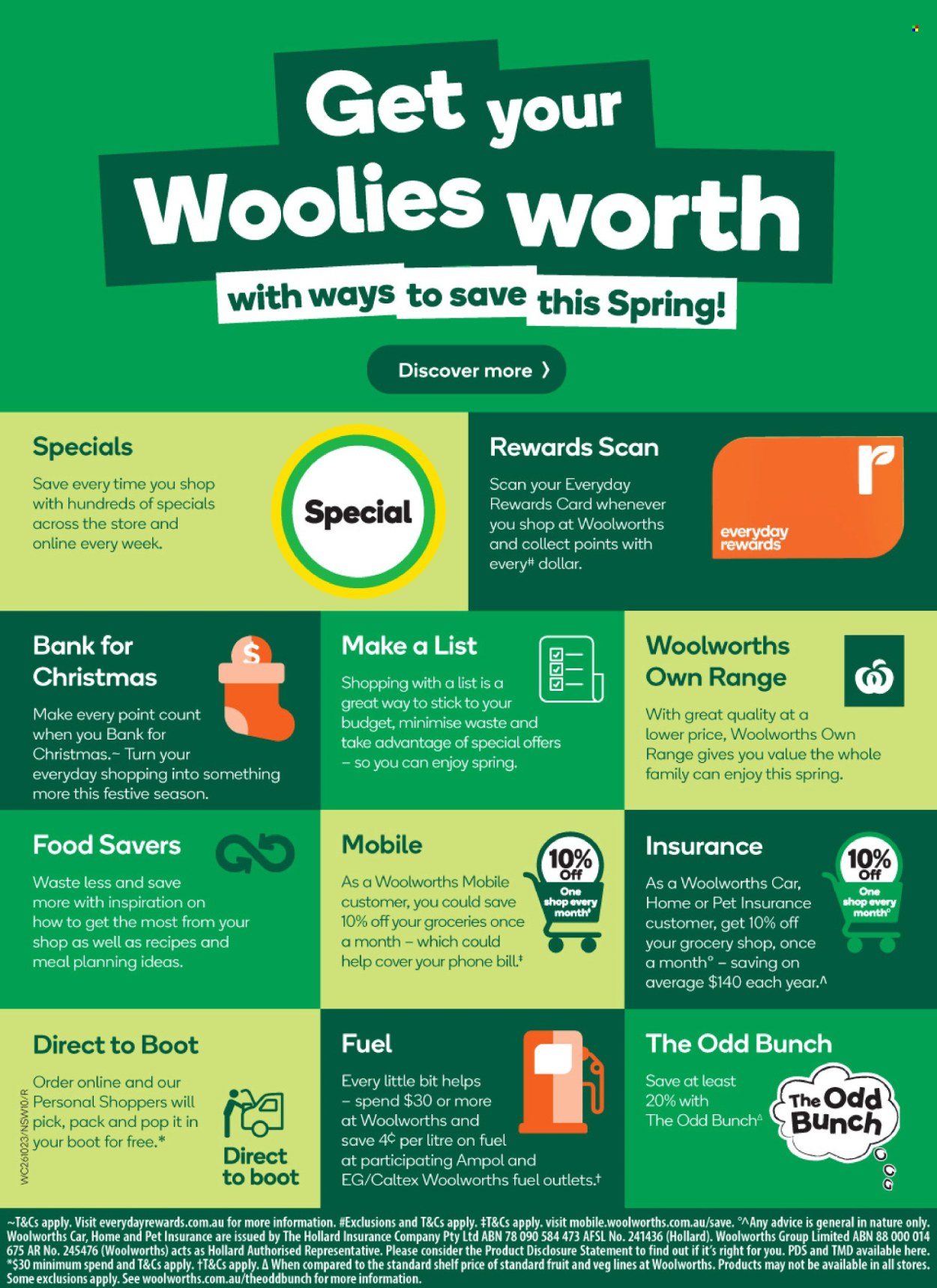Woolworths catalogue - 26 Oct 2022 - 1 Nov 2022. Page 10