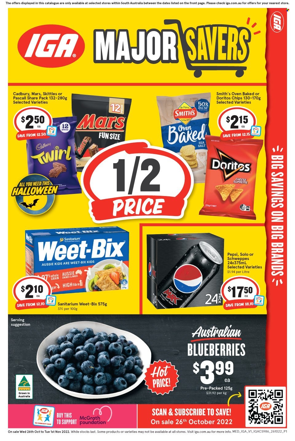 IGA catalogue - 26 Oct 2022 - 1 Nov 2022. Page 1