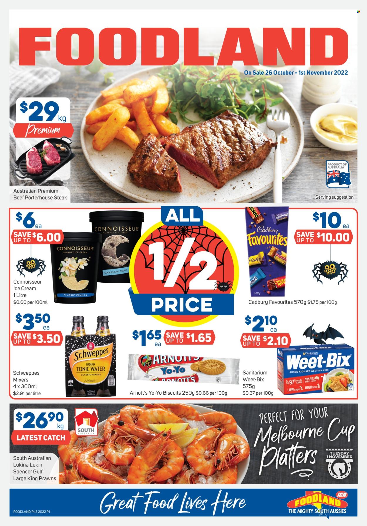 Foodland catalogue - 26 Oct 2022 - 1 Nov 2022. Page 1