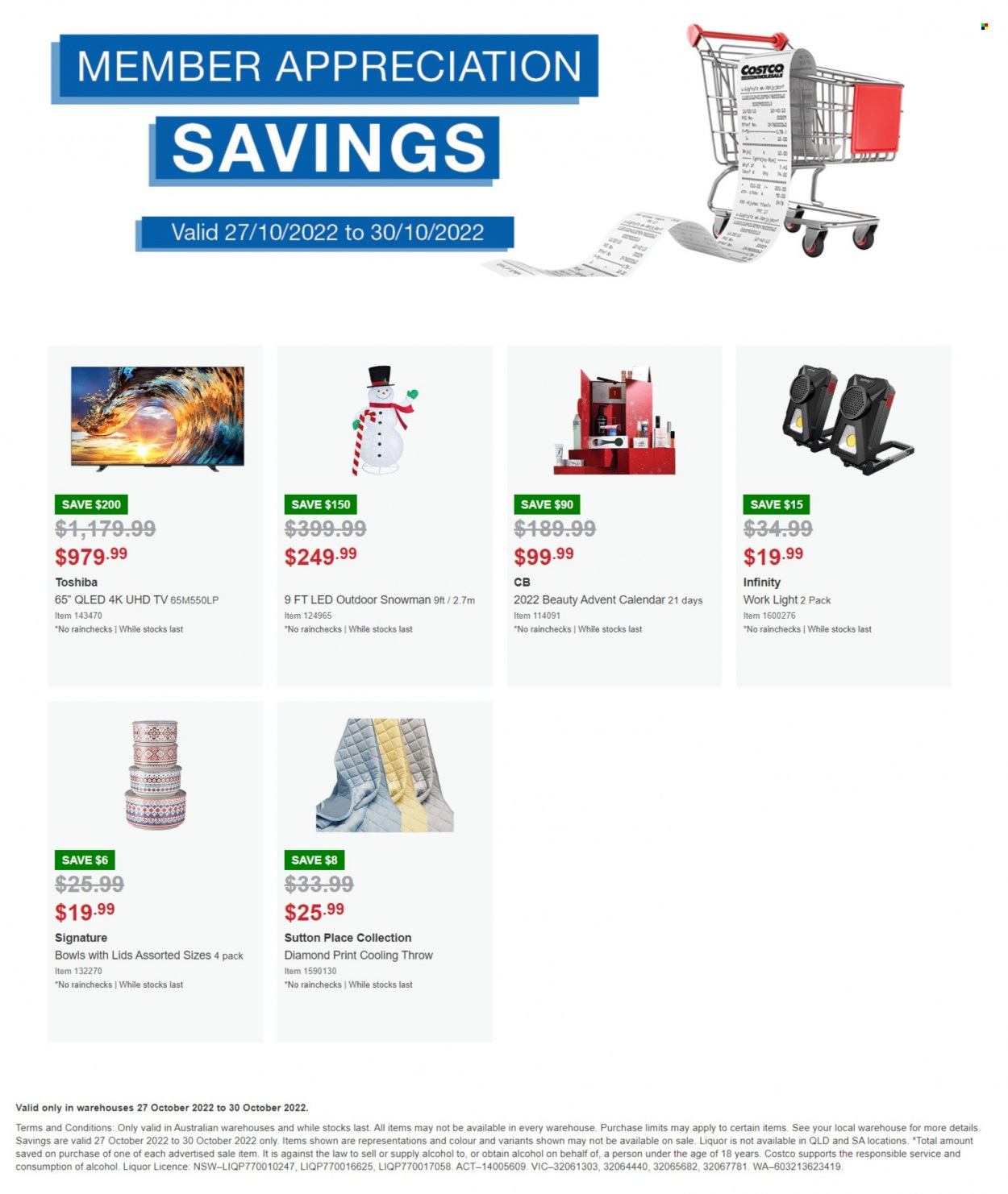 Costco catalogue - 27 Oct 2022 - 30 Oct 2022. Page 1