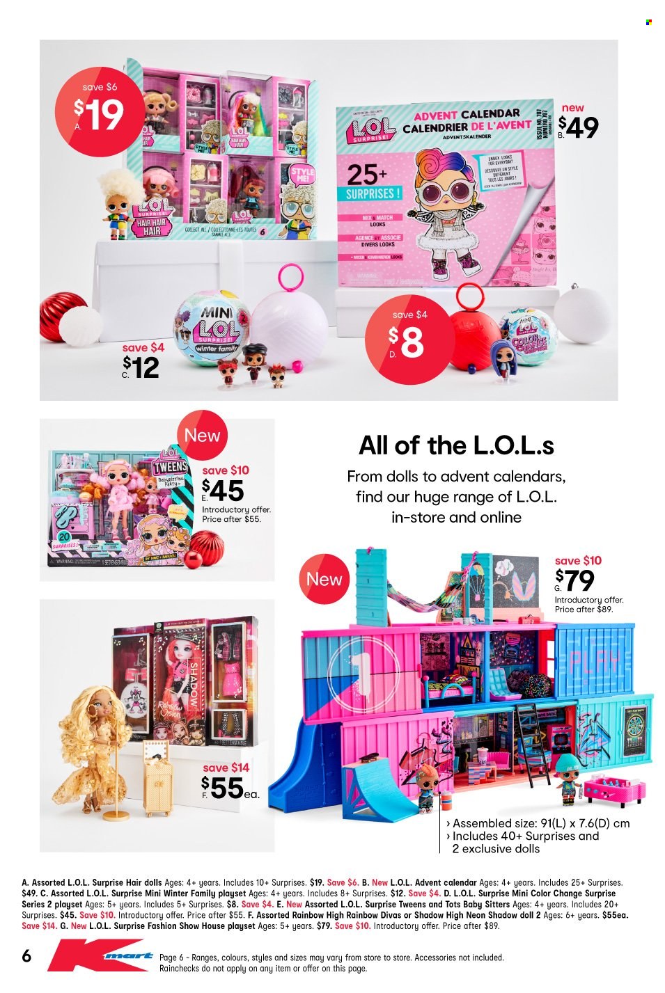 Kmart catalogue - 27 Oct 2022 - 16 Nov 2022. Page 6