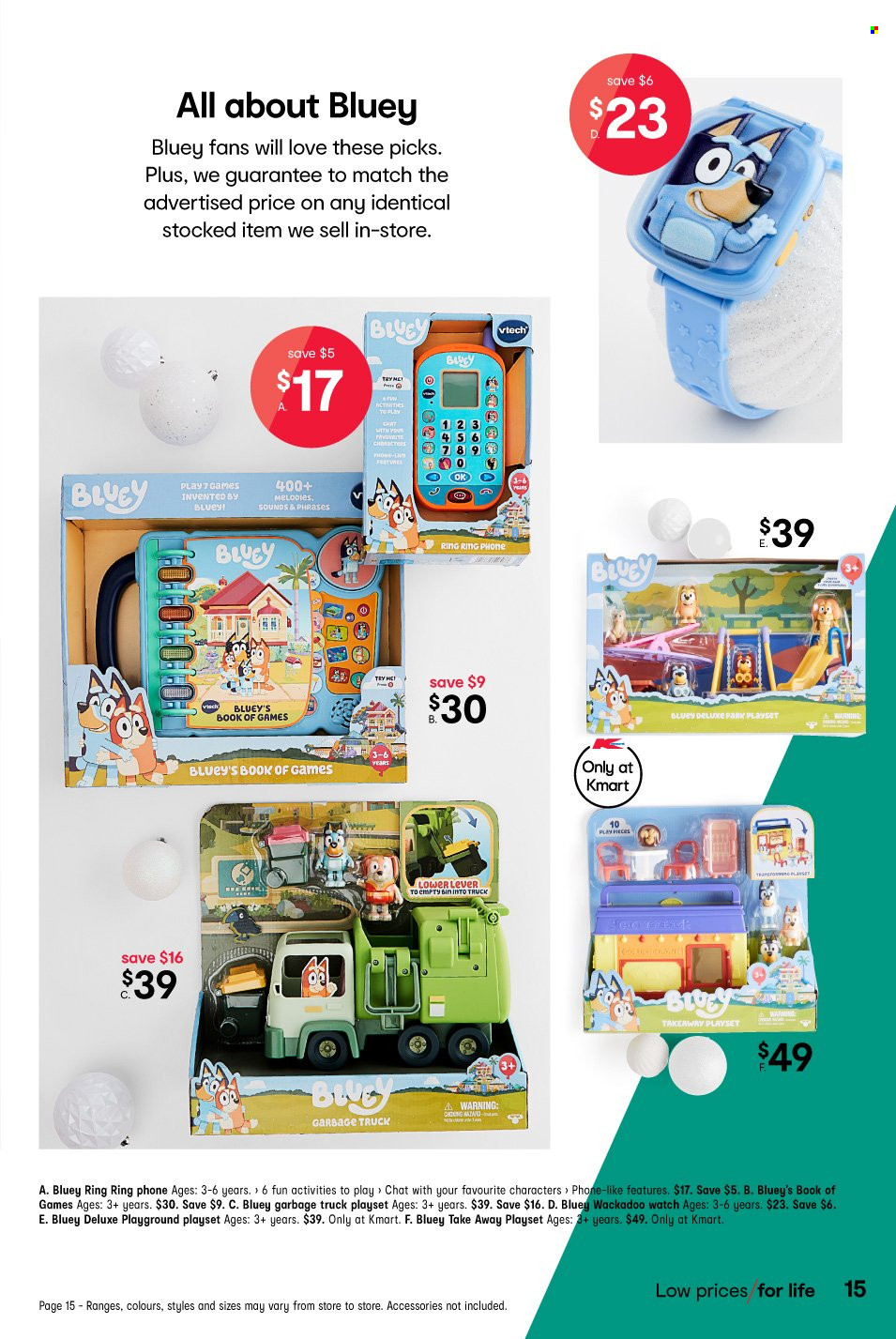 Kmart catalogue - 27 Oct 2022 - 16 Nov 2022. Page 15