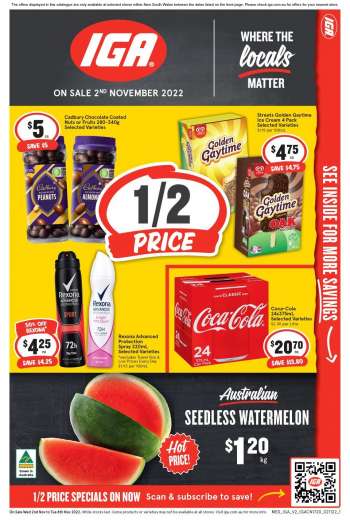 IGA Catalogue - 2 Nov 2022 - 8 Nov 2022.