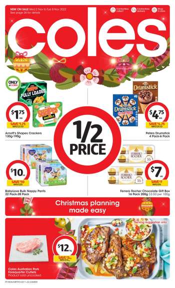 Coles Catalogue - 2 Nov 2022 - 8 Nov 2022.