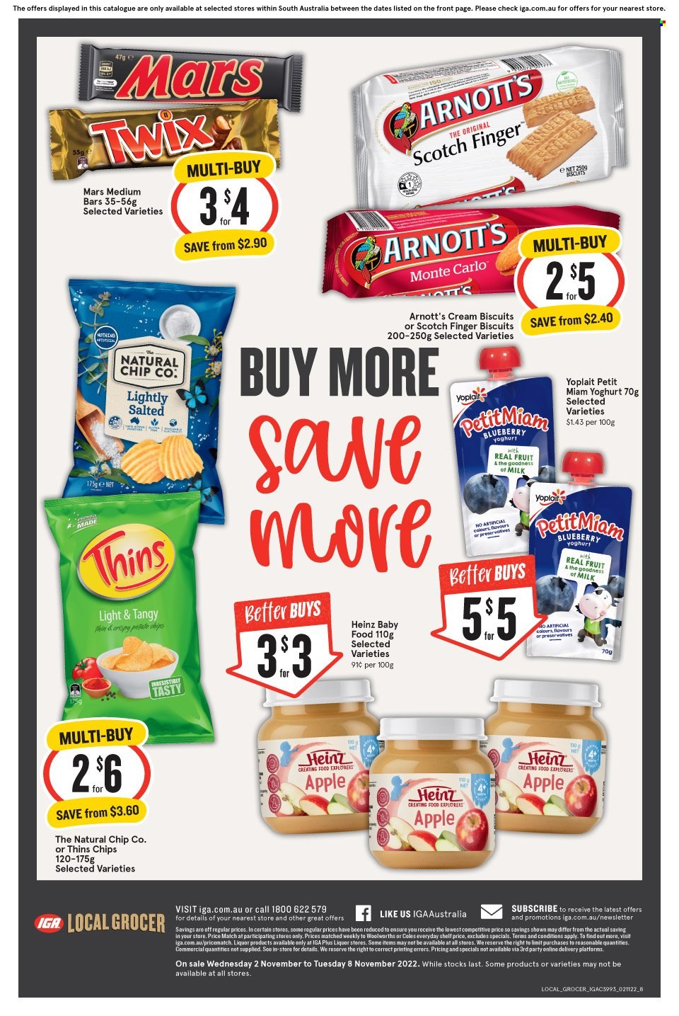 IGA catalogue - 2 Nov 2022 - 8 Nov 2022. Page 2