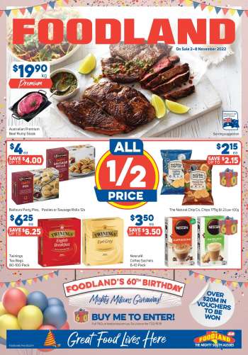 Foodland Catalogue - 2 Nov 2022 - 8 Nov 2022.