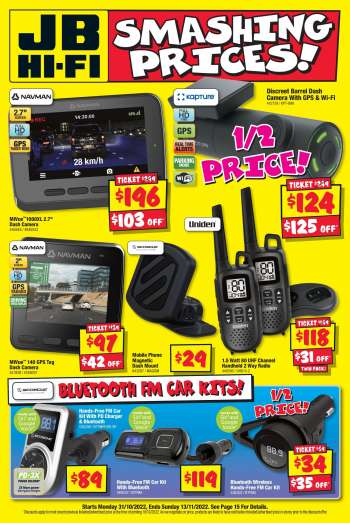 JB Hi-Fi Catalogue - 31 Oct 2022 - 13 Nov 2022.