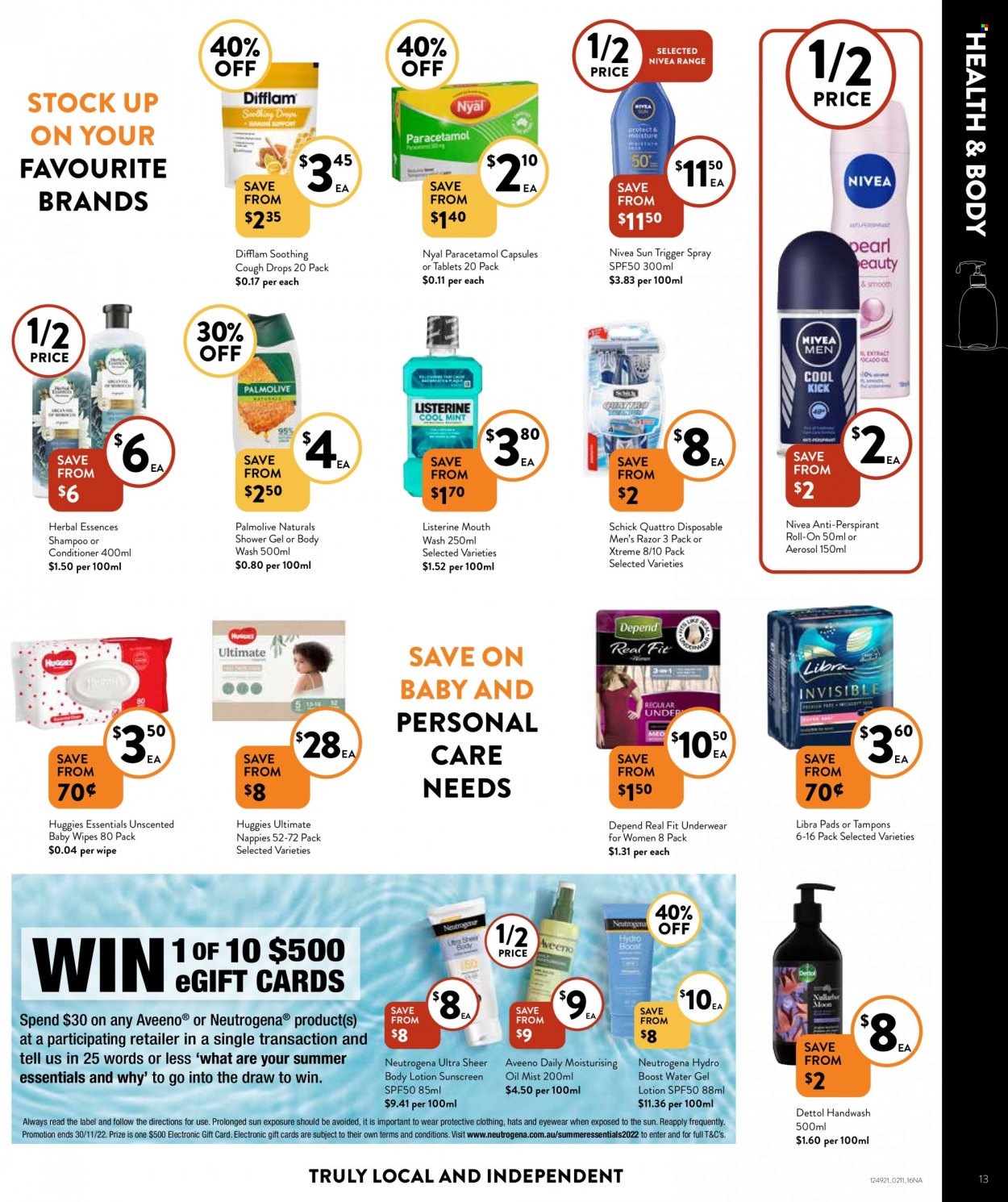 Foodworks catalogue - 2 Nov 2022 - 8 Nov 2022. Page 13