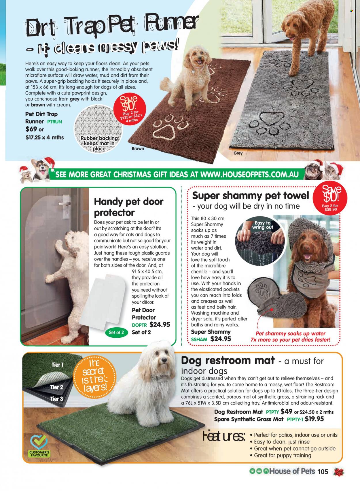 thumbnail - Innovations Catalogue - Sales products - eraser, towel, Paws. Page 105.