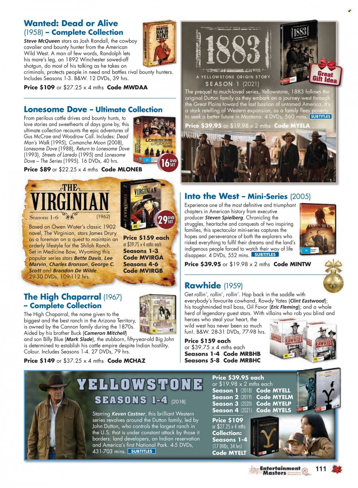 thumbnail - Innovations Catalogue - Sales products - Brother, DVD, Hunter. Page 111.