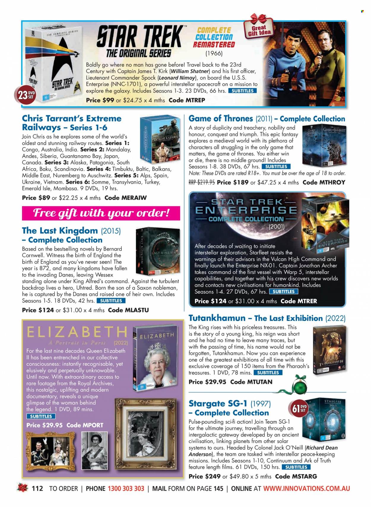 thumbnail - Innovations Catalogue - Sales products - DVD, O‘Neill. Page 112.