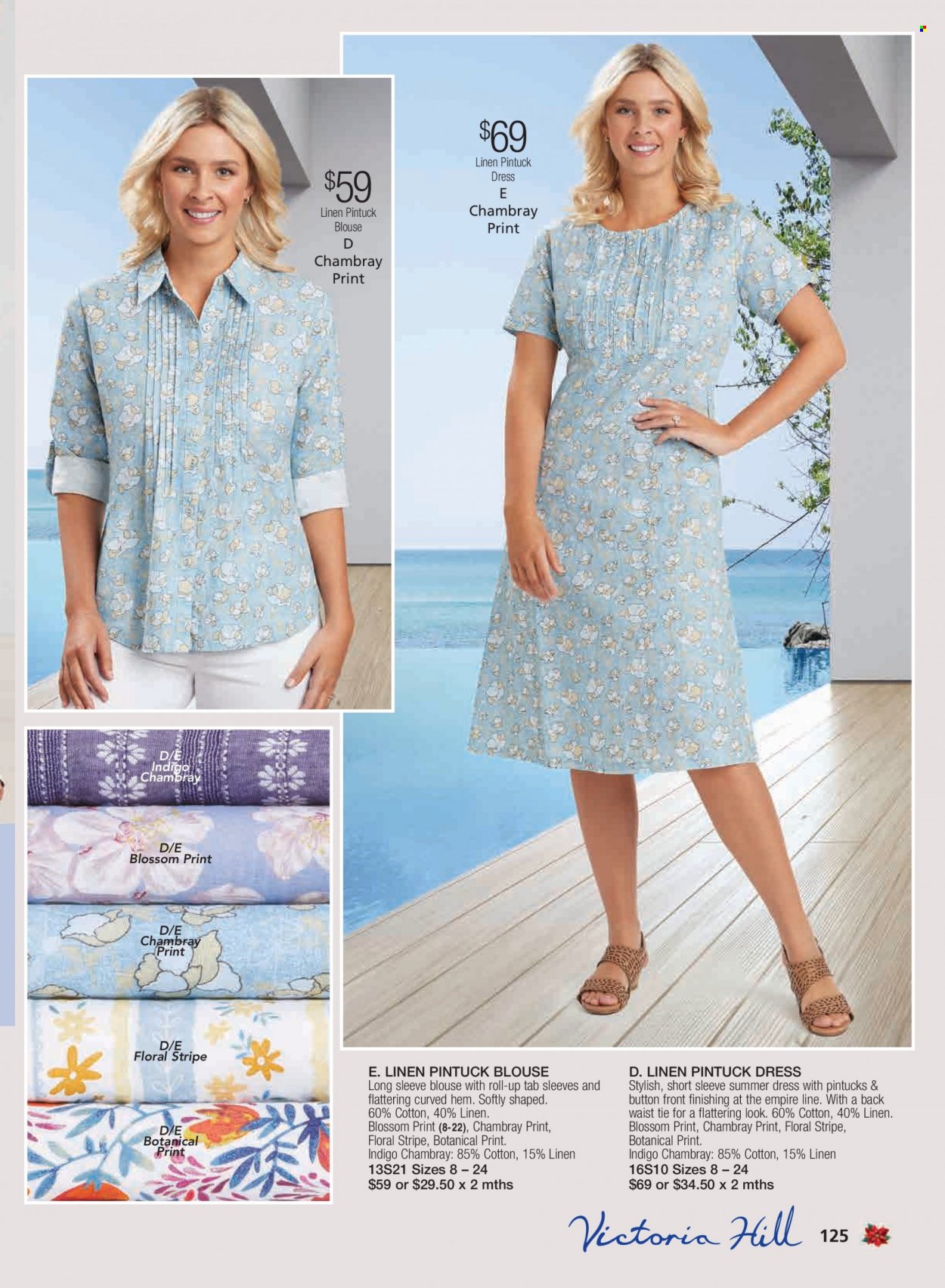 thumbnail - Innovations Catalogue - Sales products - linens, dress, blouse. Page 125.