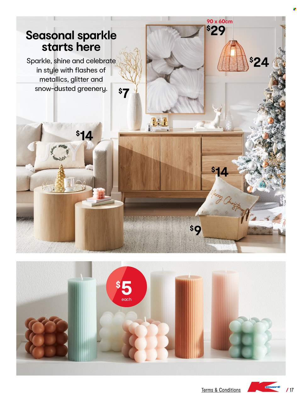 thumbnail - Kmart Catalogue - 3 Nov 2022 - 14 Dec 2022 - Sales products - glitter. Page 17.