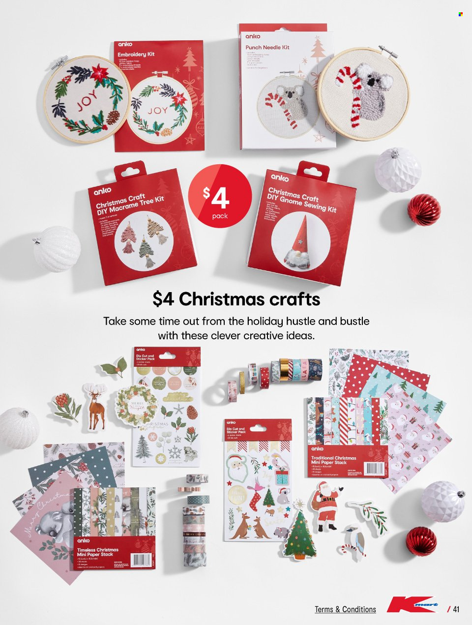 Kmart catalogue - 3 Nov 2022 - 14 Dec 2022. Page 41