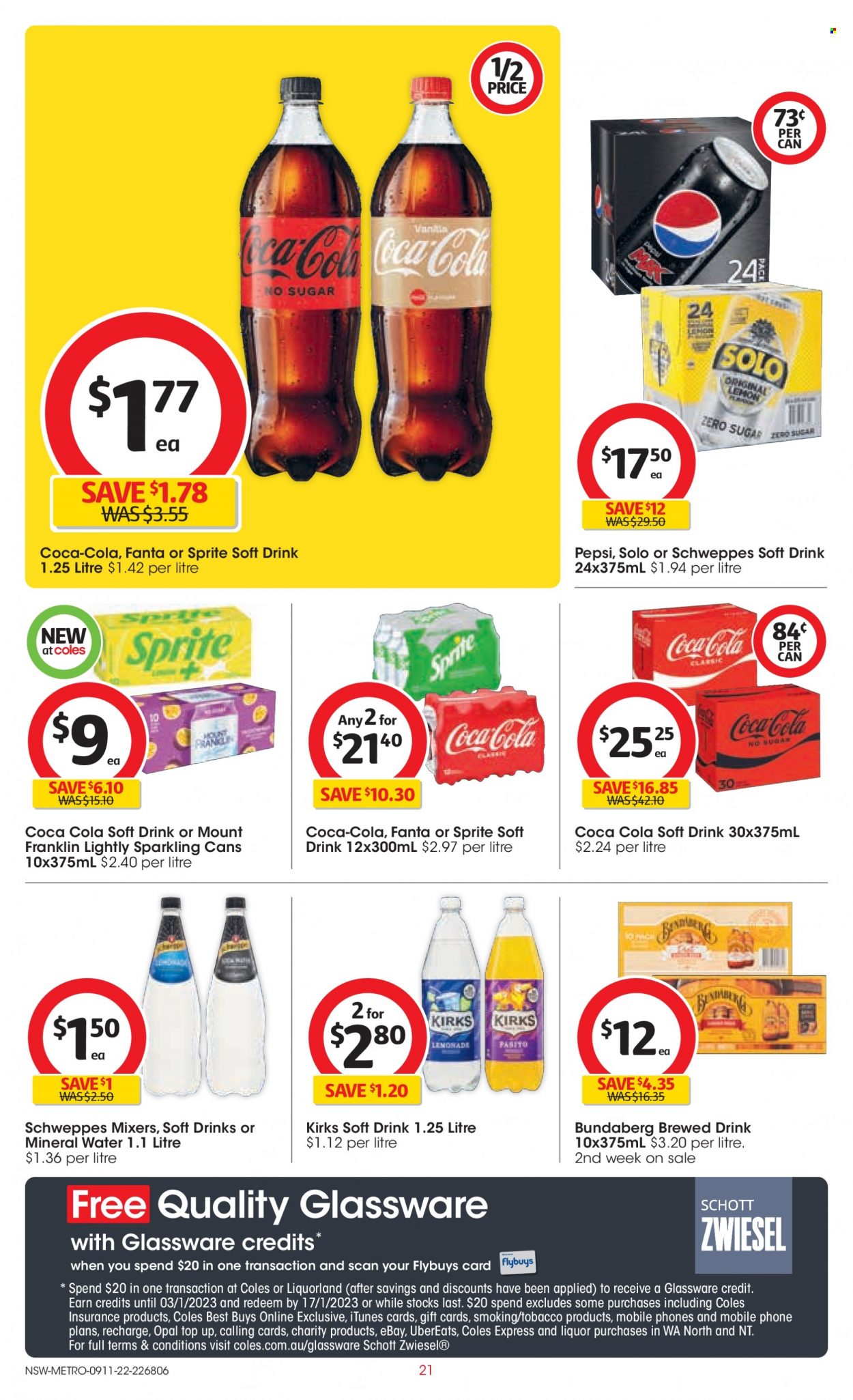 Coles catalogue - 9 Nov 2022 - 15 Nov 2022. Page 21