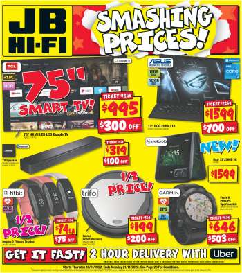 JB Hi-Fi Catalogue - 10 Nov 2022 - 21 Nov 2022.