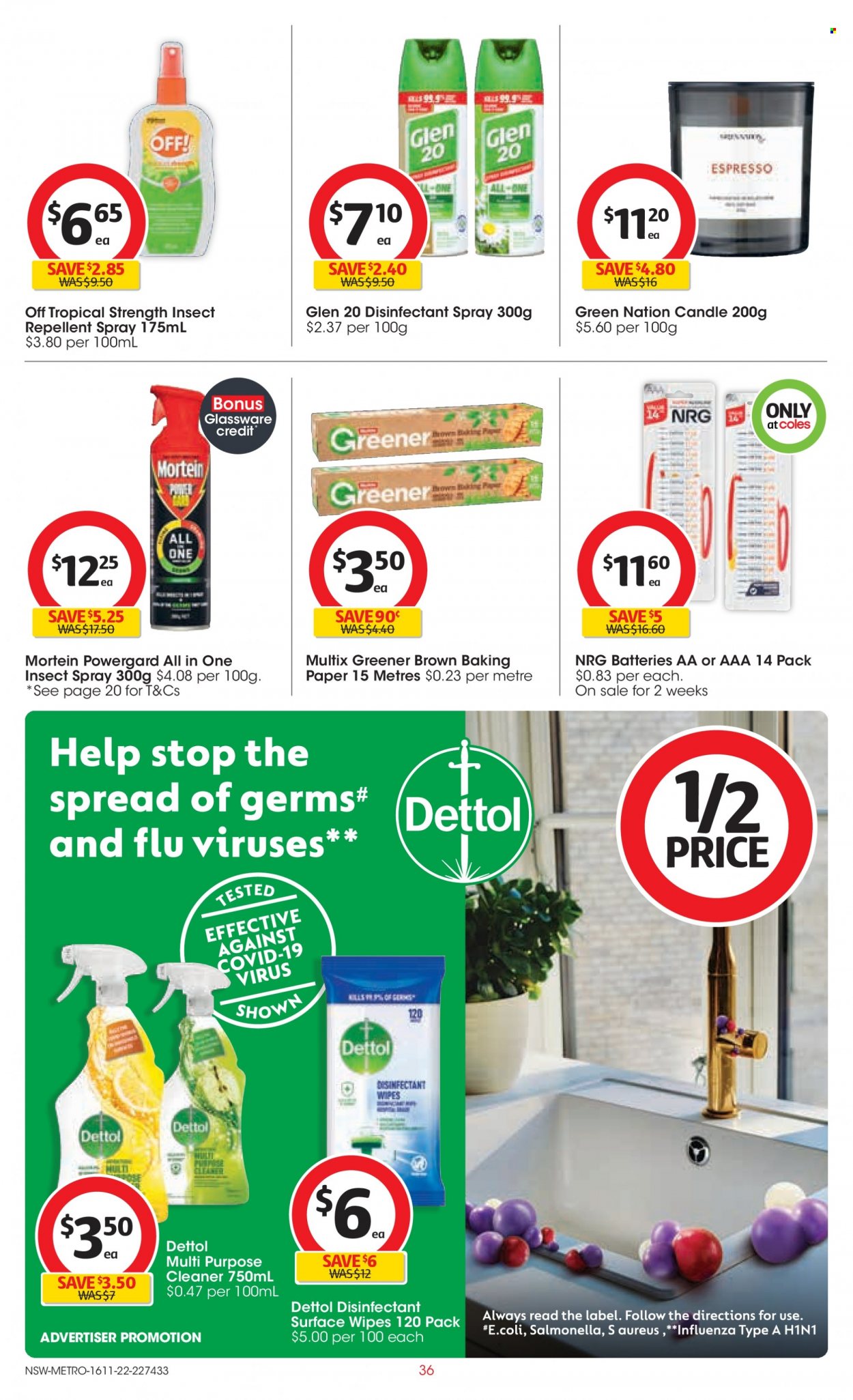 Coles catalogue - 16 Nov 2022 - 22 Nov 2022. Page 36