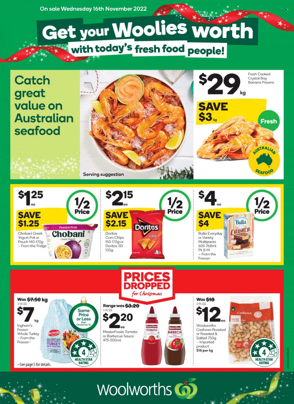 Woolworths catalogue - 16 Nov 2022 - 22 Nov 2022. Page 1