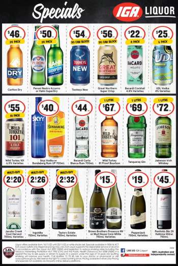 IGA LIQUOR Catalogue - 16 Nov 2022 - 22 Nov 2022.