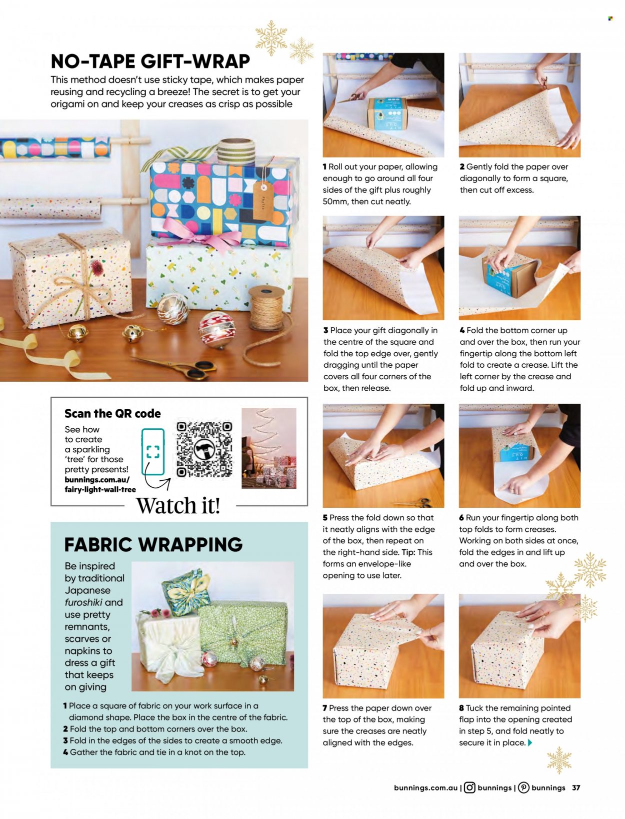 thumbnail - Bunnings Warehouse Catalogue - Sales products - paper, envelope, napkins. Page 37.