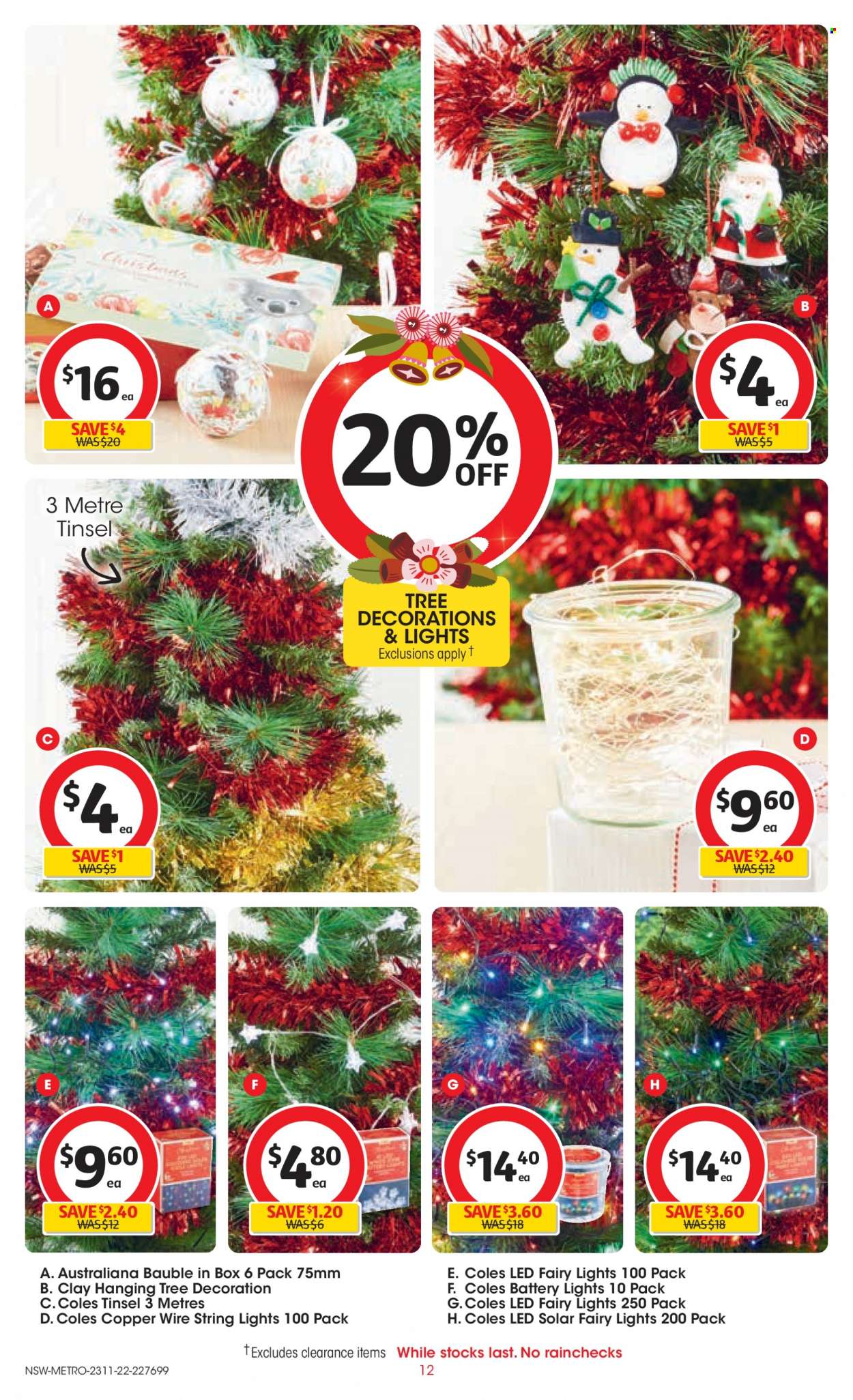 Coles catalogue - 23 Nov 2022 - 29 Nov 2022. Page 12