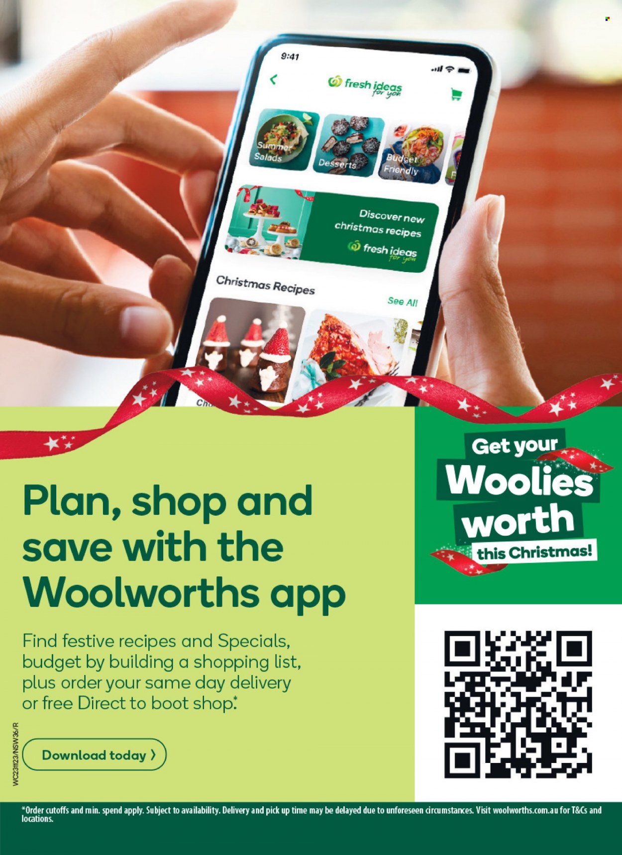 Woolworths catalogue - 23 Nov 2022 - 29 Nov 2022. Page 36