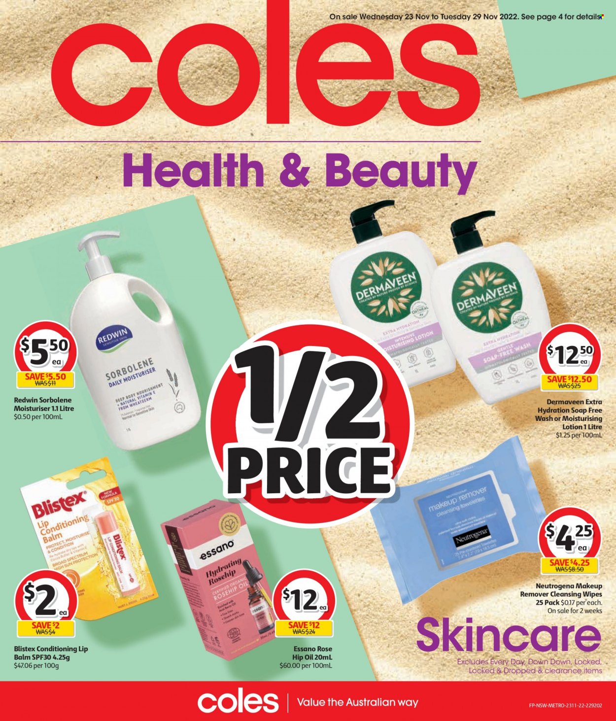Coles catalogue - 23 Nov 2022 - 29 Nov 2022. Page 1
