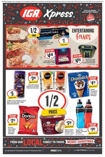 IGA Xpress Catalogue - 23 Nov 2022 - 29 Nov 2022.