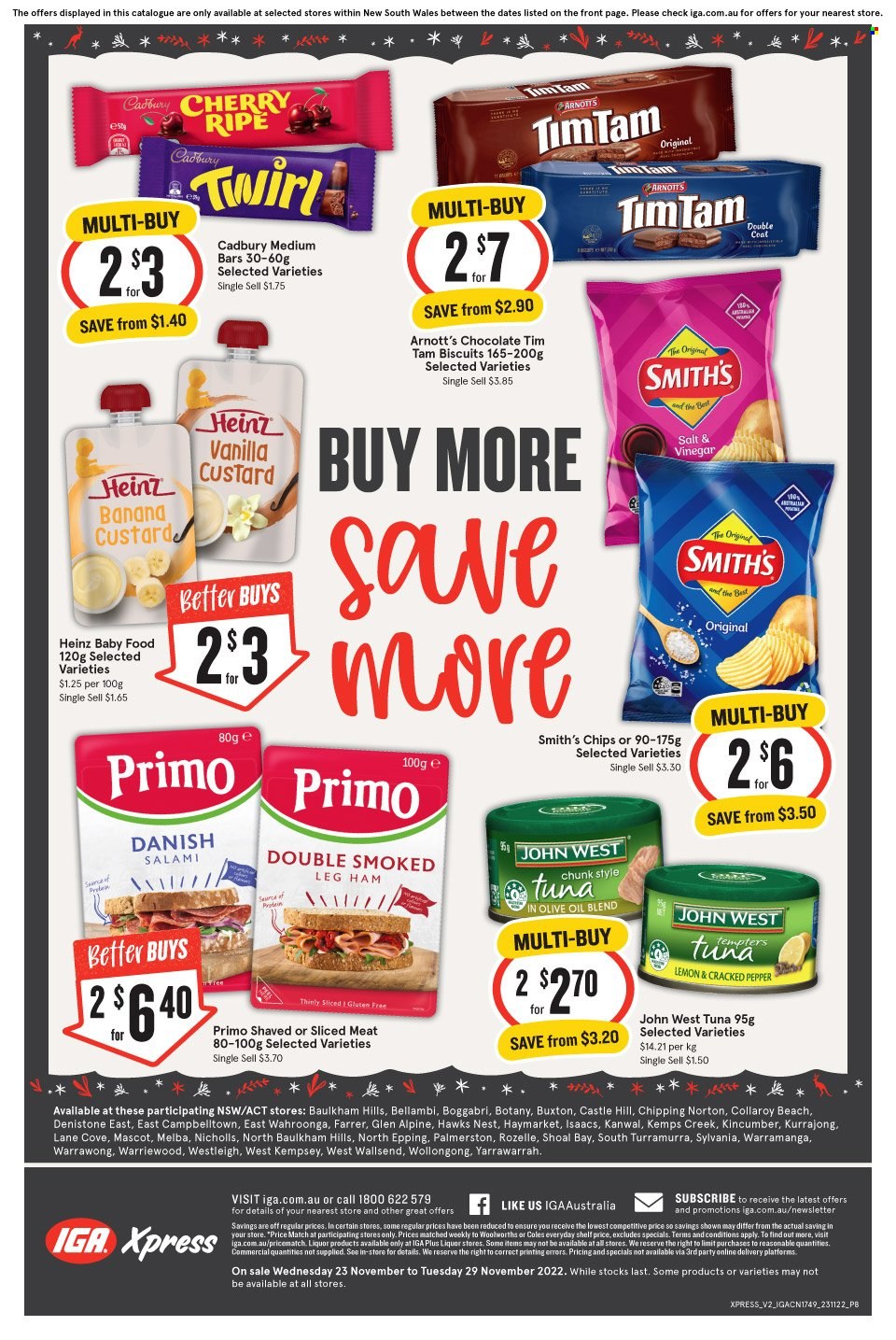 IGA Xpress catalogue - 23 Nov 2022 - 29 Nov 2022. Page 2