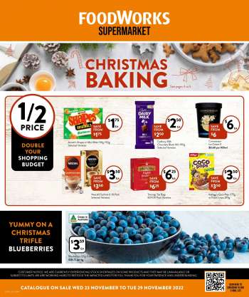 Foodworks Catalogue - 23 Nov 2022 - 29 Nov 2022.