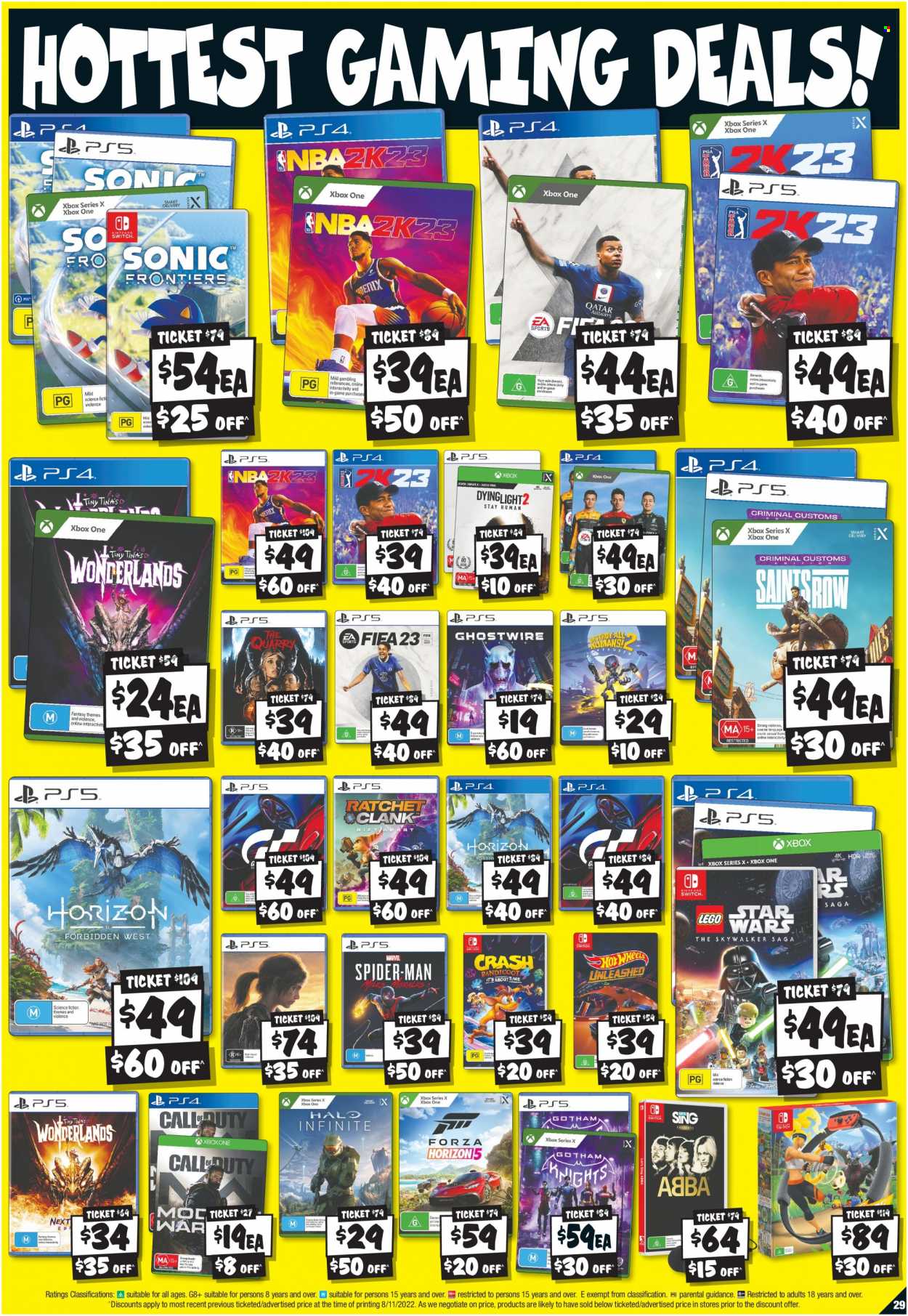 JB Hi-Fi catalogue - 22 Nov 2022 - 28 Nov 2022. Page 29