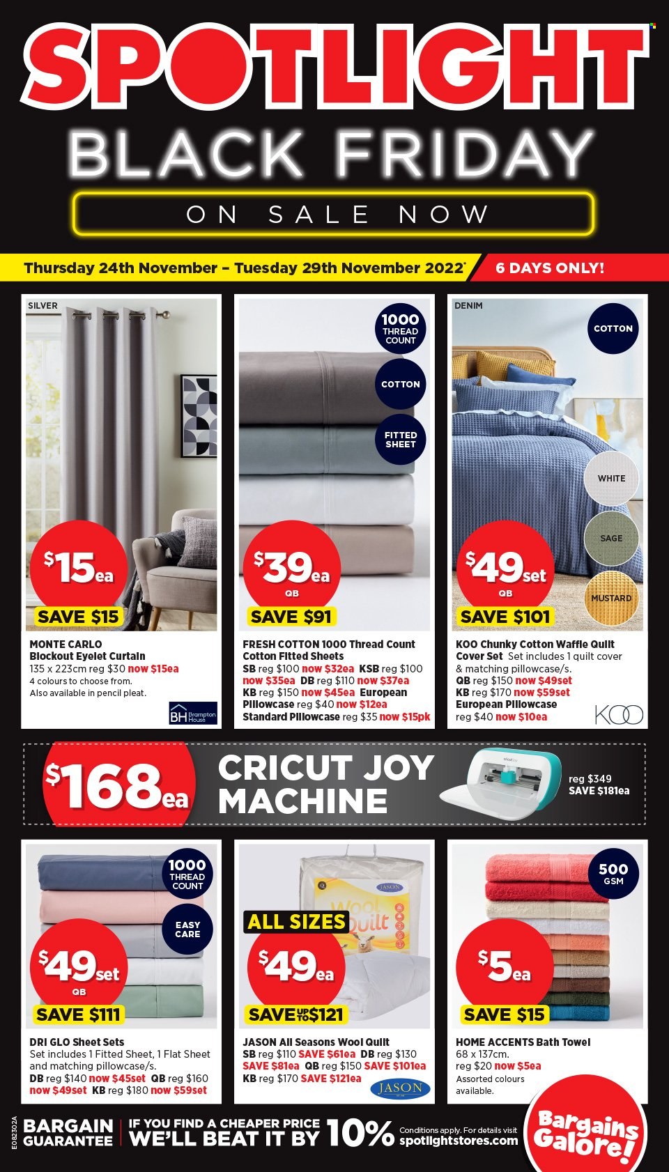 Spotlight catalogue - 24 Nov 2022 - 29 Nov 2022. Page 1