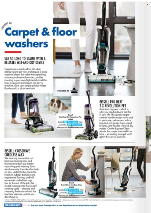 thumbnail - The Good Guys Catalogue - 27 Oct 2022 - 30 Nov 2022 - Sales products - Bissell, washers. Page 16.