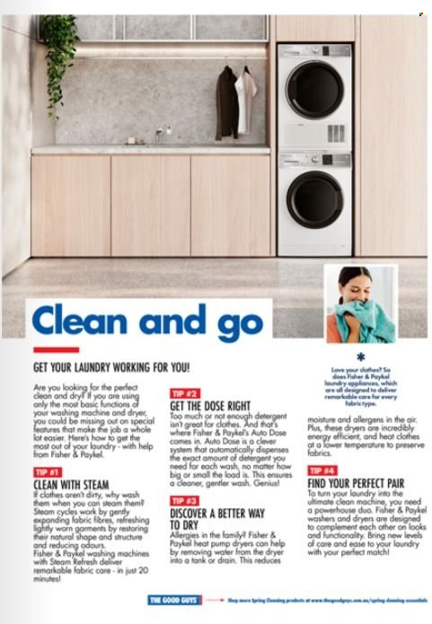 thumbnail - The Good Guys Catalogue - 27 Oct 2022 - 30 Nov 2022 - Sales products - washing machine, washers. Page 23.