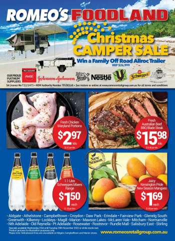 Foodland Catalogue - 23 Nov 2022 - 29 Nov 2022.