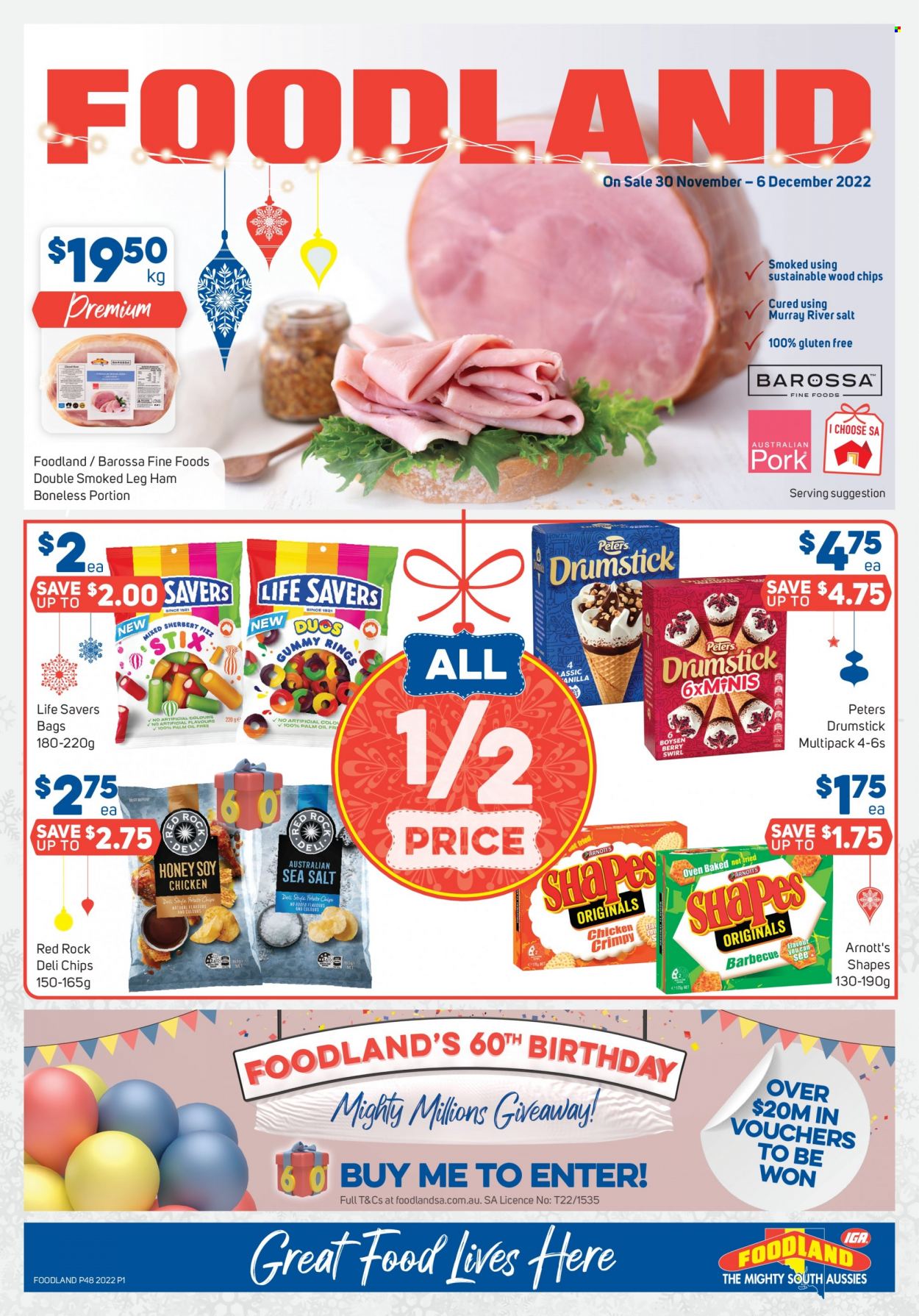 Foodland catalogue - 30 Nov 2022 - 6 Dec 2022. Page 1