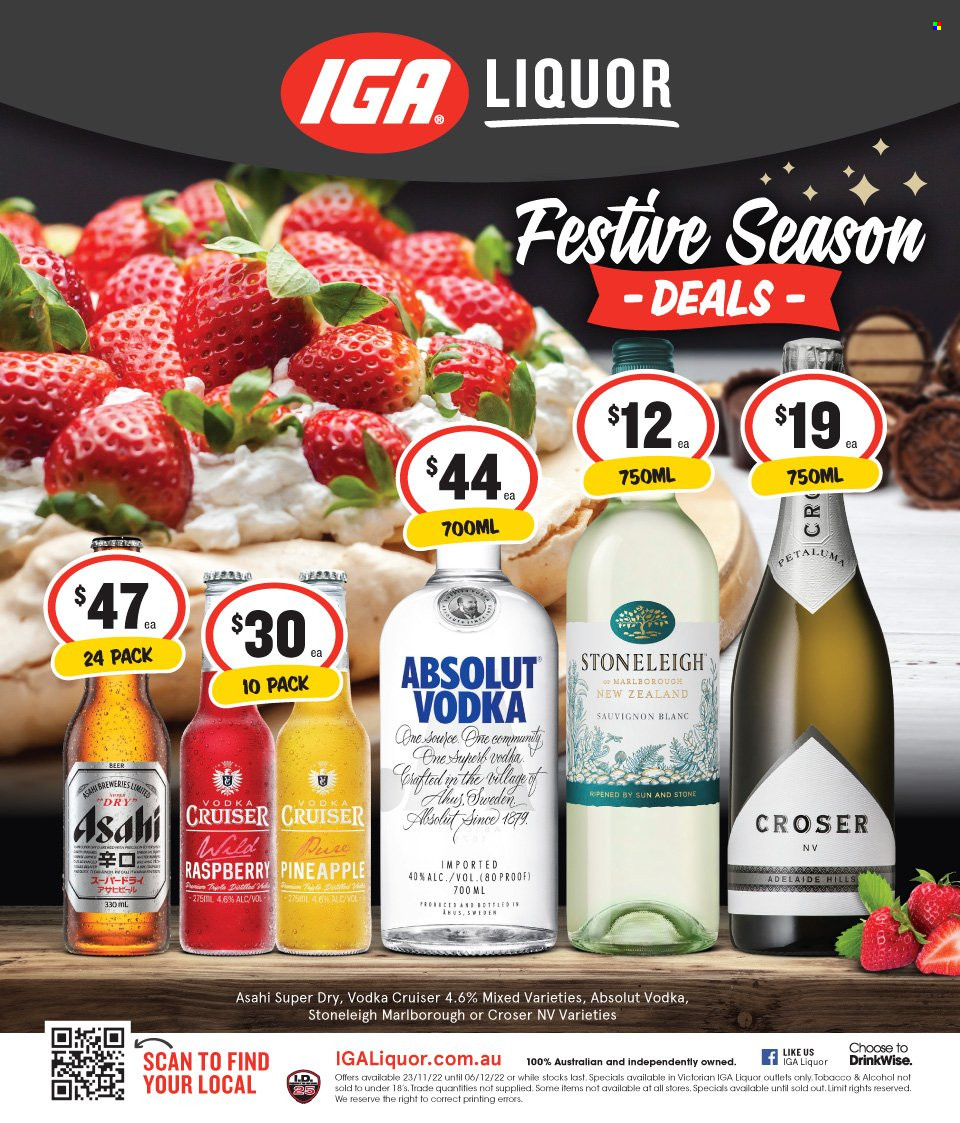 IGA LIQUOR catalogue - 23 Nov 2022 - 6 Dec 2022. Page 8
