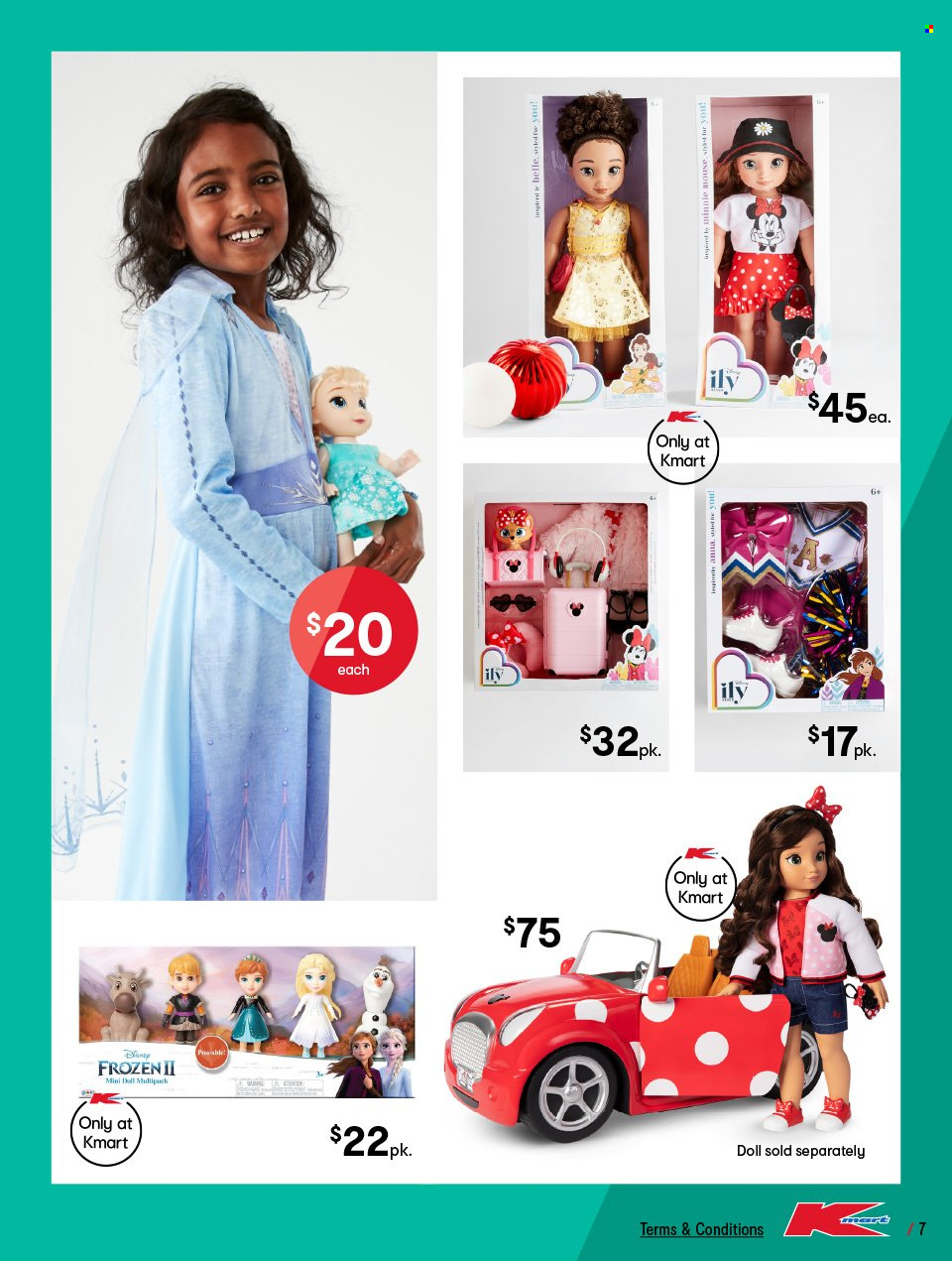 thumbnail - Kmart Catalogue - 1 Dec 2022 - 14 Dec 2022 - Sales products - Disney, doll. Page 7.
