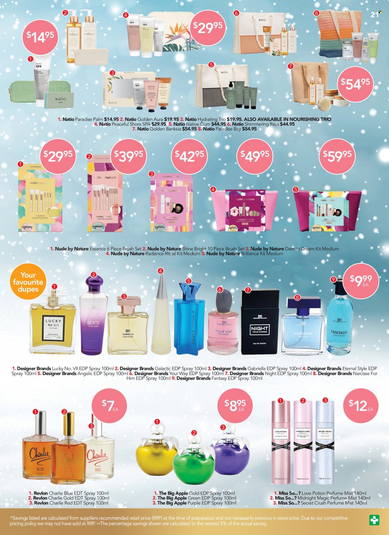 thumbnail - TerryWhite Chemmart Catalogue - 1 Dec 2022 - 24 Dec 2022 - Sales products - brush set, Revlon, eau de parfum, eau de toilette, brush. Page 23.