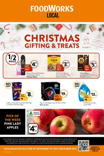 Foodworks Catalogue - 30 Nov 2022 - 6 Dec 2022.