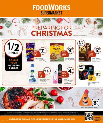 Foodworks Catalogue - 30 Nov 2022 - 6 Dec 2022.